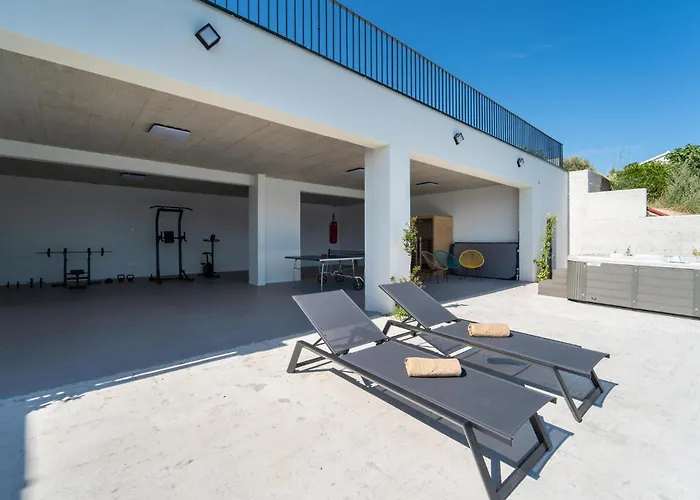 Gorgeous In With Sauna Prázdninový dům Posedarje